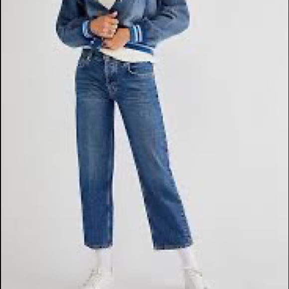 Free People Lucia Distressed Ankle Cropped Jeans - Picture 2 of 12